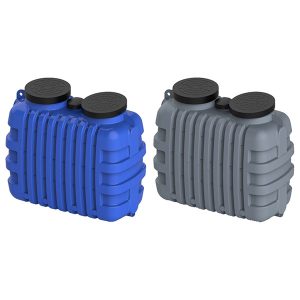 blasgeformte Klärgruben