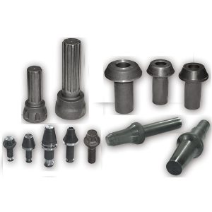 Bohrkronen und geschmiedetes Bergbauzubehör