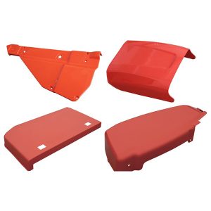 spritzgegossene Kunststoffgehäuse