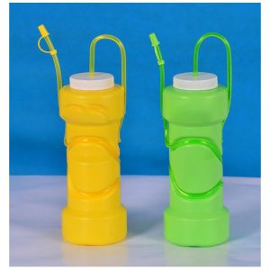 Leichte, blasgeformte Trinkhalmflasche