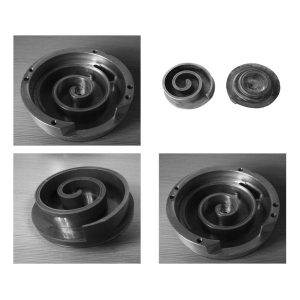 Präzisions-CNC-Bearbeitung von Scrollplatten aus Aluminiumlegierung